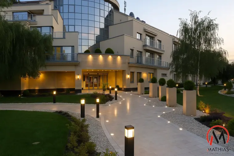 Balatonkenese – a Telekom-hotel kivitelezése