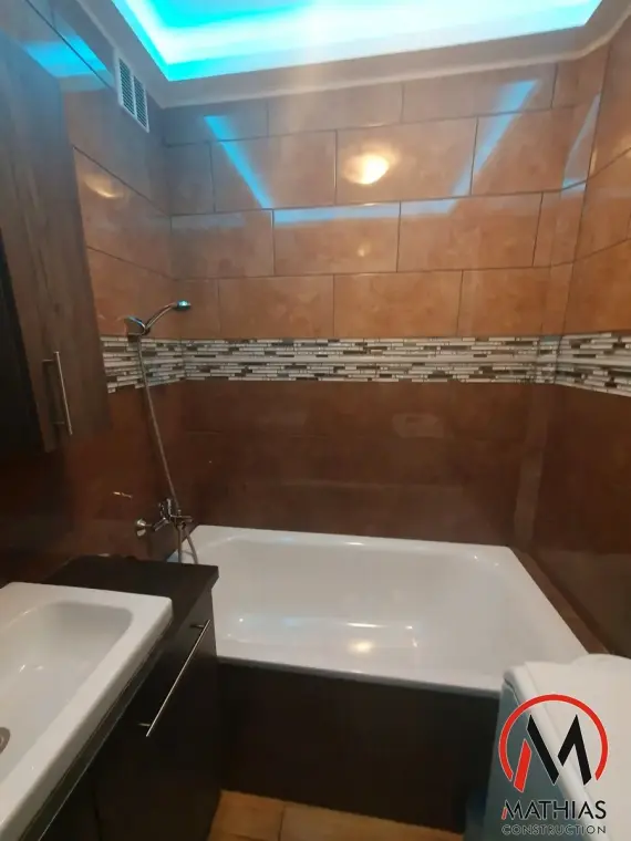 A kész fürdőszoba